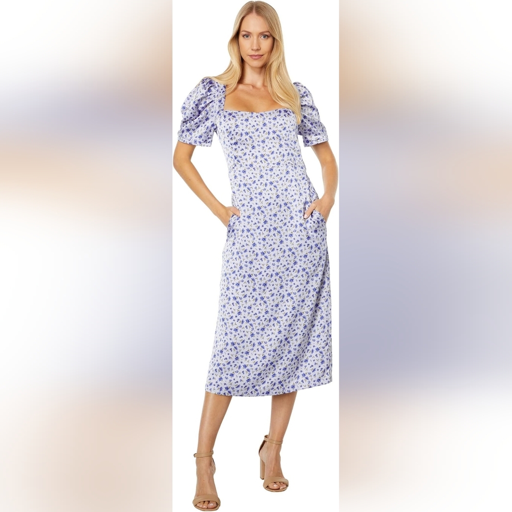 Lost + Wander Violetta Short Sleeve Midi Dress Search this page Size L New